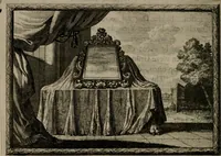 Picture 27 of 105 from Cupidoos mengelwerken, of, Minnespiegel der deugden : bestaande uit stightelyke zinnebeelden (1728), leaf 65
