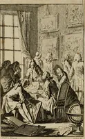 An illustration from Catalogue raisonné des diverses curiosités du cabinet de feu M. Quentin de Lorangere, composé de tableaux originaux des meilleurs maîtres de Flandres, d'une très-nombreuse collection de desseins & d'estampes de toutes les ecoles, de plusieurs atlas & suites de cartes, de quantité de morceaux de topographie, & d'un coquillier fait avec choix ... (1744)