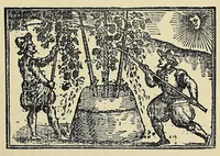 An illustration from The curiosities of ale & beer: an entertaining history (1889)