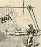 An illustration from Curiosities of heat (1871)
