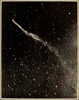 An illustration from Curiosities of the sky, a popular presentation of the great riddles and mysteries of astronomy (1909)