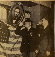 An illustration from Curios and relics. Campaign & patriotic materials (1904)