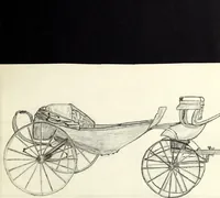 An illustration from Curios and relics. Vehicles (1904)