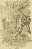 An illustration from The curse of tramp life (1912)