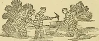 An illustration from The curse of tramp life (1912)