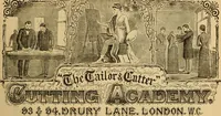 An illustration from The cutters' practical guide to the cutting of ladies' garments.. (1890)