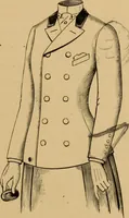 An illustration from The cutters' practical guide to the cutting of ladies' garments.. (1890)