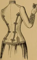 An illustration from The cutters' practical guide to the cutting of ladies' garments.. (1890)