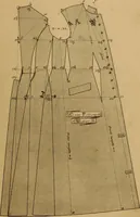 An illustration from The cutters' practical guide to the cutting of ladies' garments.. (1890)