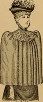 An illustration from The cutters' practical guide to the cutting of ladies' garments.. (1890)