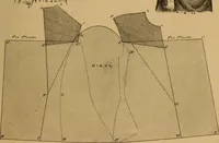 An illustration from The cutters' practical guide to the cutting of ladies' garments.. (1890)