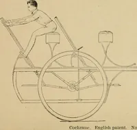 An illustration from Cycling art, energy and locomotion: a series of remarks on the development of bicycles, tricycles, and man-motor carriages (1889)