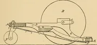 An illustration from Cycling art, energy and locomotion: a series of remarks on the development of bicycles, tricycles, and man-motor carriages (1889)