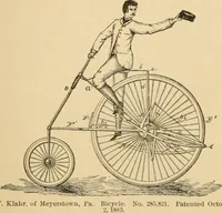 Picture 75 of 99 from Cycling art, energy and locomotion: a series of remarks on the development of bicycles, tricycles, and man-motor carriages (1889), leaf 267