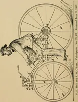 An illustration from Cycling art, energy and locomotion: a series of remarks on the development of bicycles, tricycles, and man-motor carriages (1889)