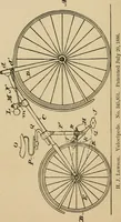An illustration from Cycling art, energy and locomotion: a series of remarks on the development of bicycles, tricycles, and man-motor carriages (1889)