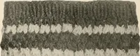 An illustration from Cycling and shooting knickerbocker stockings : how to knit them with plain and fancy turnover tops (1896)