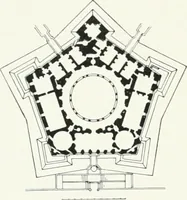 An illustration from A cyclopaedia of works of architecture in Italy, Greece, and the Levant (1895)