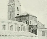 An illustration from A cyclopaedia of works of architecture in Italy, Greece, and the Levant (1895)