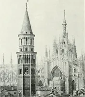 An illustration from A cyclopaedia of works of architecture in Italy, Greece, and the Levant (1895)