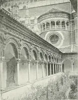 An illustration from A cyclopaedia of works of architecture in Italy, Greece, and the Levant (1895)