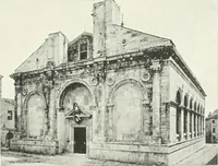 An illustration from A cyclopaedia of works of architecture in Italy, Greece, and the Levant (1895)