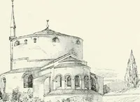 An illustration from A cyclopaedia of works of architecture in Italy, Greece, and the Levant (1895)