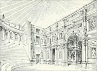 An illustration from A cyclopaedia of works of architecture in Italy, Greece, and the Levant (1895)