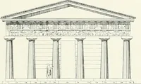 An illustration from A cyclopaedia of works of architecture in Italy, Greece, and the Levant (1895)