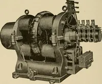 Picture 61 of 305 from Cyclopedia of applied electricity : a general reference work on direct-current generators and motors, storage batteries, electrochemistry, welding, electric wiring, meters, electric lighting, electric railways, power stations, switchboards, power transmission, alternating-current machinery, telegraphy, etc. (1916), leaf 154