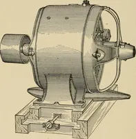 An illustration from Cyclopedia of applied electricity : a general reference work on direct-current generators and motors, storage batteries, electrochemistry, welding, electric wiring, meters, electric lighting, electric railways, power stations, switchboards, power transmission, alternating-current machinery, telegraphy, etc. (1916)