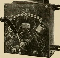 Picture 84 of 305 from Cyclopedia of applied electricity : a general reference work on direct-current generators and motors, storage batteries, electrochemistry, welding, electric wiring, meters, electric lighting, electric railways, power stations, switchboards, power transmission, alternating-current machinery, telegraphy, etc. (1916), leaf 184