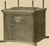 Picture 87 of 305 from Cyclopedia of applied electricity : a general reference work on direct-current generators and motors, storage batteries, electrochemistry, welding, electric wiring, meters, electric lighting, electric railways, power stations, switchboards, power transmission, alternating-current machinery, telegraphy, etc. (1916), leaf 186