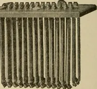 Picture 88 of 305 from Cyclopedia of applied electricity : a general reference work on direct-current generators and motors, storage batteries, electrochemistry, welding, electric wiring, meters, electric lighting, electric railways, power stations, switchboards, power transmission, alternating-current machinery, telegraphy, etc. (1916), leaf 186