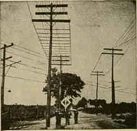 Picture 99 of 305 from Cyclopedia of applied electricity : a general reference work on direct-current generators and motors, storage batteries, electrochemistry, welding, electric wiring, meters, electric lighting, electric railways, power stations, switchboards, power transmission, alternating-current machinery, telegraphy, etc. (1916), leaf 198