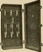 Picture 111 of 305 from Cyclopedia of applied electricity : a general reference work on direct-current generators and motors, storage batteries, electrochemistry, welding, electric wiring, meters, electric lighting, electric railways, power stations, switchboards, power transmission, alternating-current machinery, telegraphy, etc. (1916), leaf 218