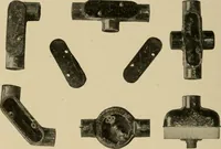 Picture 166 of 305 from Cyclopedia of applied electricity : a general reference work on direct-current generators and motors, storage batteries, electrochemistry, welding, electric wiring, meters, electric lighting, electric railways, power stations, switchboards, power transmission, alternating-current machinery, telegraphy, etc. (1916), leaf 274