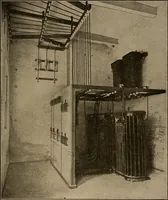 Picture 177 of 305 from Cyclopedia of applied electricity : a general reference work on direct-current generators and motors, storage batteries, electrochemistry, welding, electric wiring, meters, electric lighting, electric railways, power stations, switchboards, power transmission, alternating-current machinery, telegraphy, etc. (1916), leaf 295