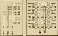 Picture 190 of 305 from Cyclopedia of applied electricity : a general reference work on direct-current generators and motors, storage batteries, electrochemistry, welding, electric wiring, meters, electric lighting, electric railways, power stations, switchboards, power transmission, alternating-current machinery, telegraphy, etc. (1916), leaf 322