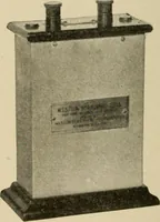 An illustration from Cyclopedia of applied electricity : a general reference work on direct-current generators and motors, storage batteries, electrochemistry, welding, electric wiring, meters, electric lighting, electric railways, power stations, switchboards, power transmission, alternating-current machinery, telegraphy, etc. (1916)