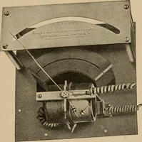 An illustration from Cyclopedia of applied electricity : a general reference work on direct-current generators and motors, storage batteries, electrochemistry, welding, electric wiring, meters, electric lighting, electric railways, power stations, switchboards, power transmission, alternating-current machinery, telegraphy, etc. (1916)