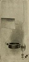 An illustration from Cyclopedia of applied electricity : a general reference work on direct-current generators and motors, storage batteries, electrochemistry, welding, electric wiring, meters, electric lighting, electric railways, power stations, switchboards, power transmission, alternating-current machinery, telegraphy, etc. (1916)