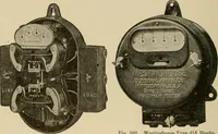 Picture 274 of 305 from Cyclopedia of applied electricity : a general reference work on direct-current generators and motors, storage batteries, electrochemistry, welding, electric wiring, meters, electric lighting, electric railways, power stations, switchboards, power transmission, alternating-current machinery, telegraphy, etc. (1916), leaf 448