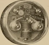 Picture 304 of 305 from Cyclopedia of applied electricity : a general reference work on direct-current generators and motors, storage batteries, electrochemistry, welding, electric wiring, meters, electric lighting, electric railways, power stations, switchboards, power transmission, alternating-current machinery, telegraphy, etc. (1916), leaf 503