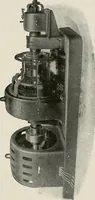 An illustration from Cyclopedia of applied electricity : a general reference work on direct-current generators and motors, storage batteries, electrochemistry, welding, electric wiring, meters, electric lighting, electric railways, power stations, switchboards, power transmission, alternating-current machinery, telegraphy, etc. (1916)