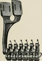 Picture 178 of 428 from Cyclopedia of applied electricity : a general reference work on direct-current generators and motors, storage batteries, electrochemistry, welding, electric wiring, meters, electric lighting, electric railways, power stations, switchboards, power transmission, alternating-current machinery, telegraphy, etc. (1916), leaf 227