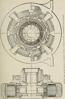 Picture 194 of 428 from Cyclopedia of applied electricity : a general reference work on direct-current generators and motors, storage batteries, electrochemistry, welding, electric wiring, meters, electric lighting, electric railways, power stations, switchboards, power transmission, alternating-current machinery, telegraphy, etc. (1916), leaf 239