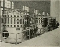 Picture 209 of 428 from Cyclopedia of applied electricity : a general reference work on direct-current generators and motors, storage batteries, electrochemistry, welding, electric wiring, meters, electric lighting, electric railways, power stations, switchboards, power transmission, alternating-current machinery, telegraphy, etc. (1916), leaf 286