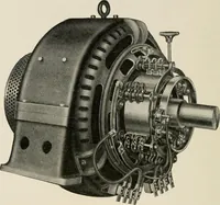 Picture 230 of 428 from Cyclopedia of applied electricity : a general reference work on direct-current generators and motors, storage batteries, electrochemistry, welding, electric wiring, meters, electric lighting, electric railways, power stations, switchboards, power transmission, alternating-current machinery, telegraphy, etc. (1916), leaf 306