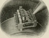 Picture 236 of 428 from Cyclopedia of applied electricity : a general reference work on direct-current generators and motors, storage batteries, electrochemistry, welding, electric wiring, meters, electric lighting, electric railways, power stations, switchboards, power transmission, alternating-current machinery, telegraphy, etc. (1916), leaf 311